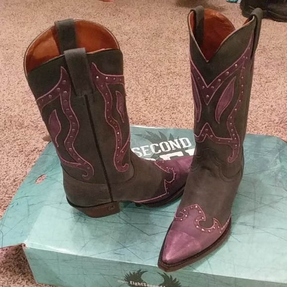 eight second angel cowgirl boots